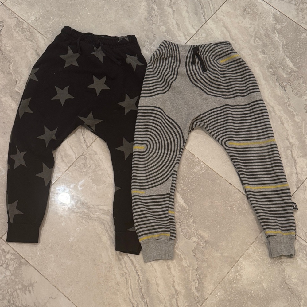2-pair - Nununu Iconic Baggy Pants pants size 8-9